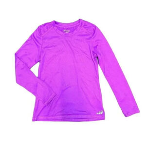 🌟 BCG Youth Long Sleeve Athletic Top Purple Size M Sports Pullover 🌟